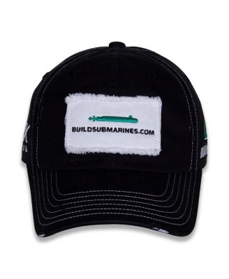 Men's Black Brad Keselowski Build vintage-like Patch Adjustable Hat