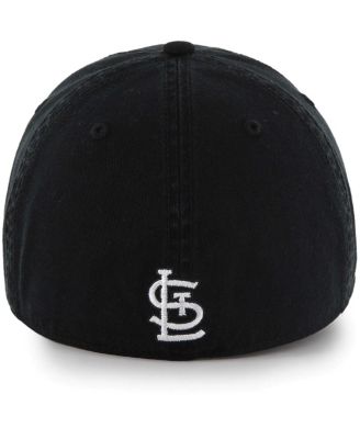 Men's Black St. Louis Cardinals Crosstown Classic Franchise Fitted Hat