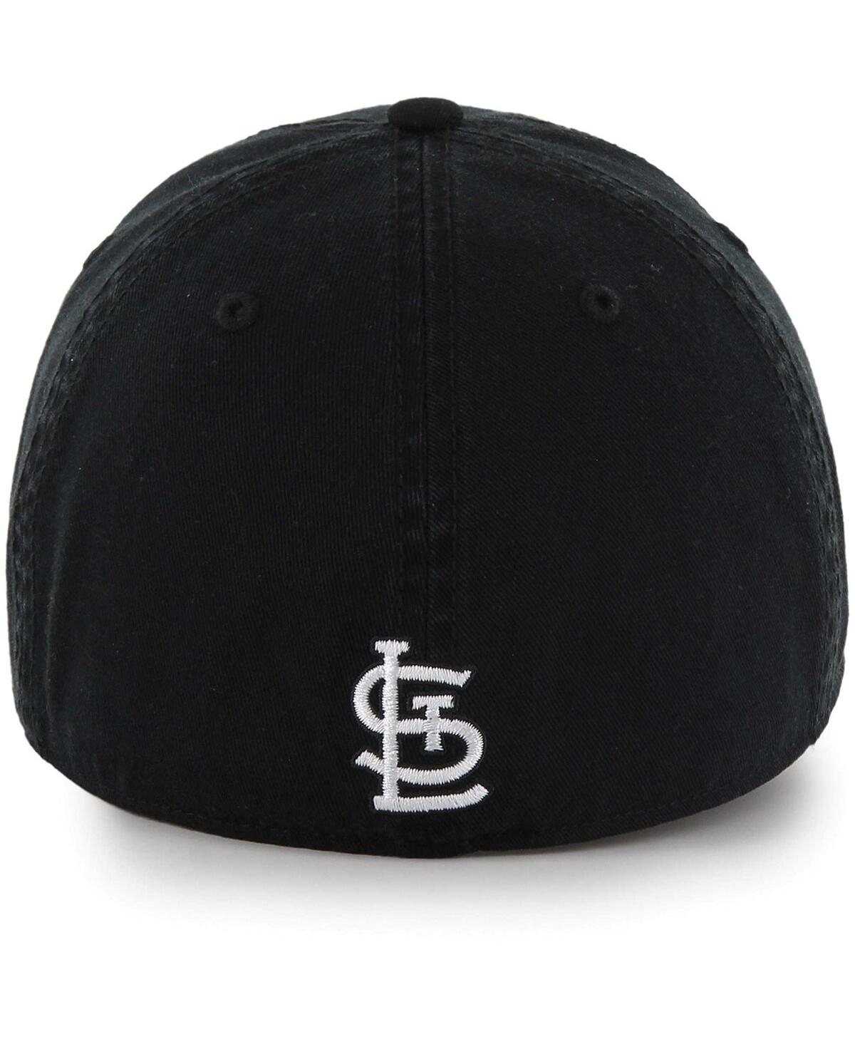 '47 Brand Men'sSt. Louis Cardinals Crosstown Classic Franchise Fitted Hat - Black