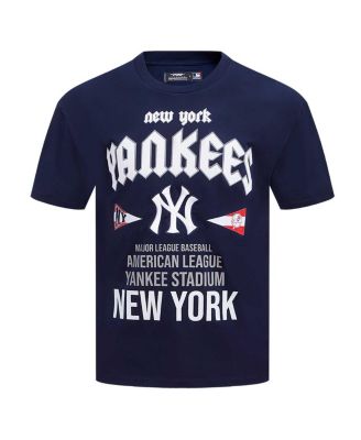 Men's Navy New York Yankees Oversized City Tour T-Shirt