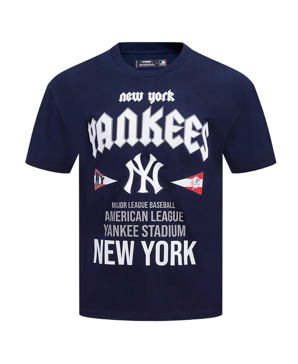 Shop Pro Standard Men's Navy New York Yankees Oversized City Tour T-shirt