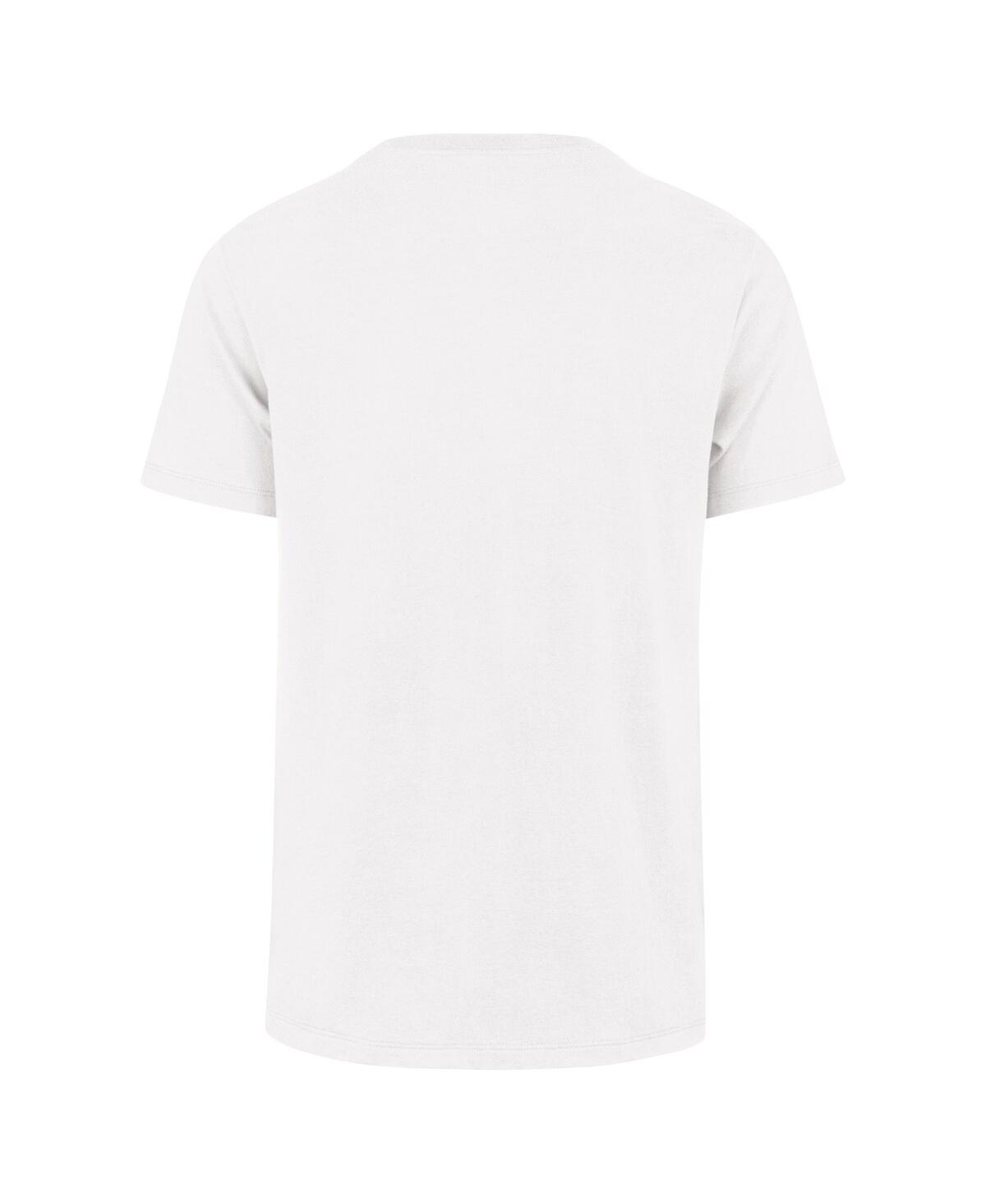 47 BRAND MEN'S WHITE PHILADELPHIA EAGLES FLAG SCRIPT FRANKLIN T-SHIRT 