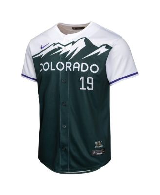 Big Boys and Girls Charlie Blackmon Green Colorado Rockies City Connect Limited Player Jersey