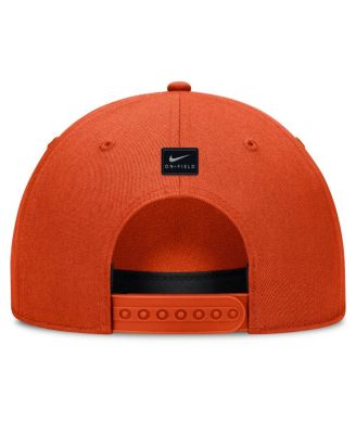 Men's and Women's Orange Clemson Tigers 2024 Sideline Rise Adjustable Hat