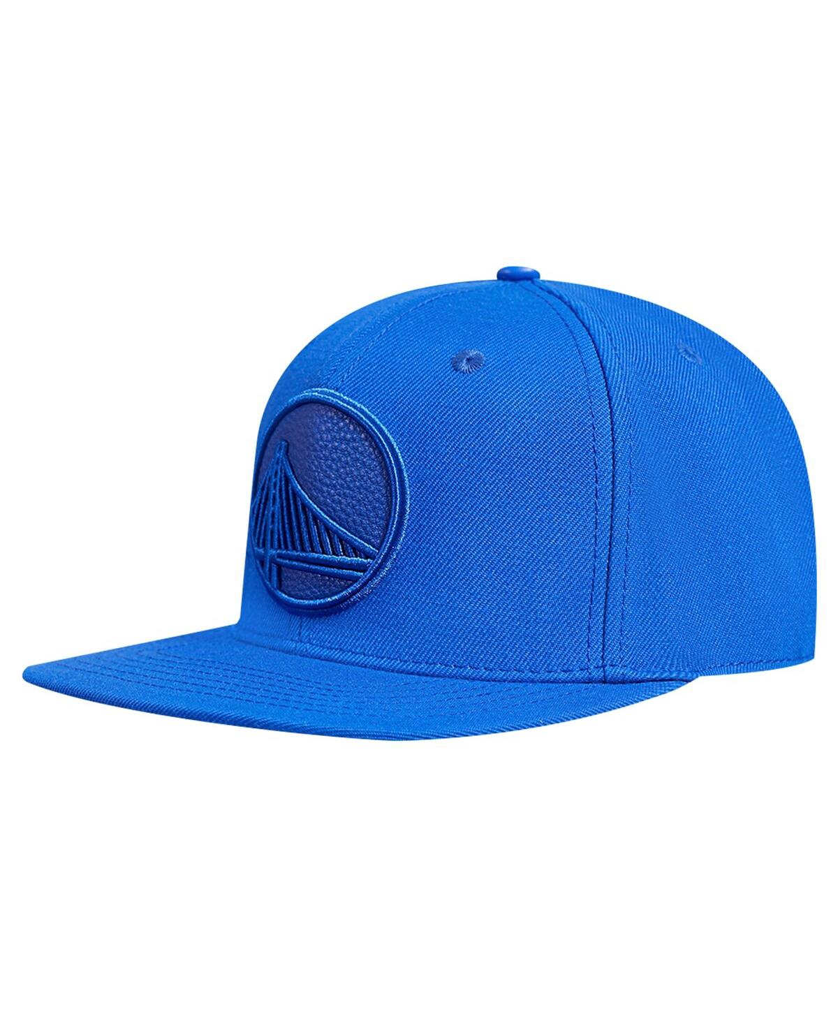 Shop Pro Standard Men's Royal Golden State Warriors Triple Tonal Snapback Hat
