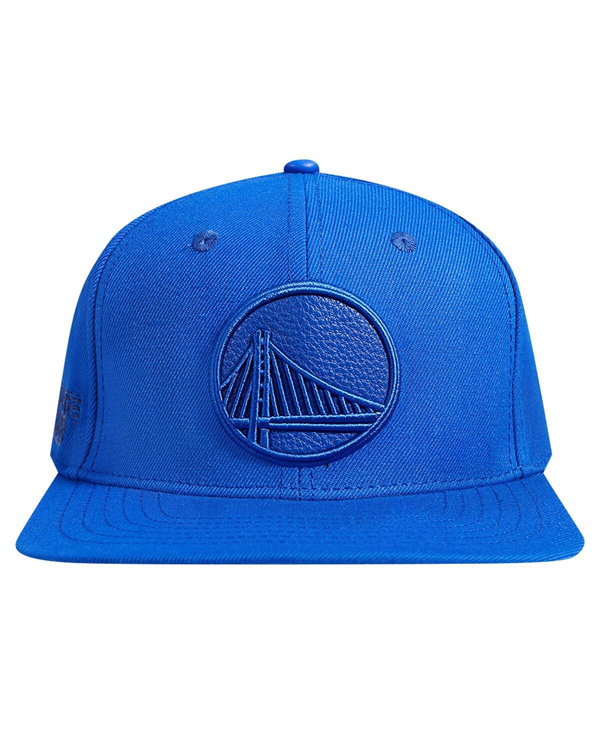 Shop Pro Standard Men's Royal Golden State Warriors Triple Tonal Snapback Hat