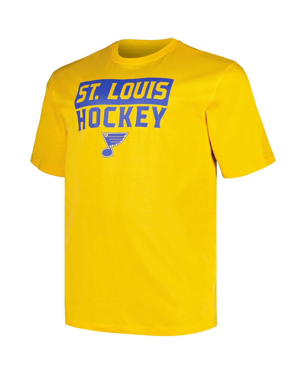 Fanatics Men's St. Louis Blues Big Tall 2-Pack T-Shirt Set - Gold