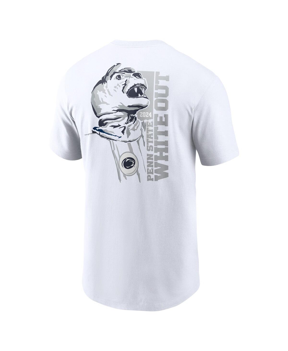Nike Men'sPenn State Nittany Lions 2024Out T-Shirt - White