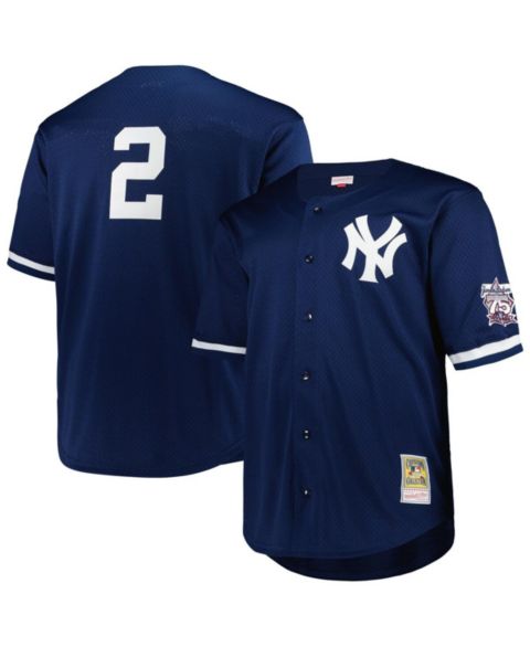 Мужское джерси Mitchell & Ness Derek Jeter New York Yankees Big & Tall Cooperstown, Navy