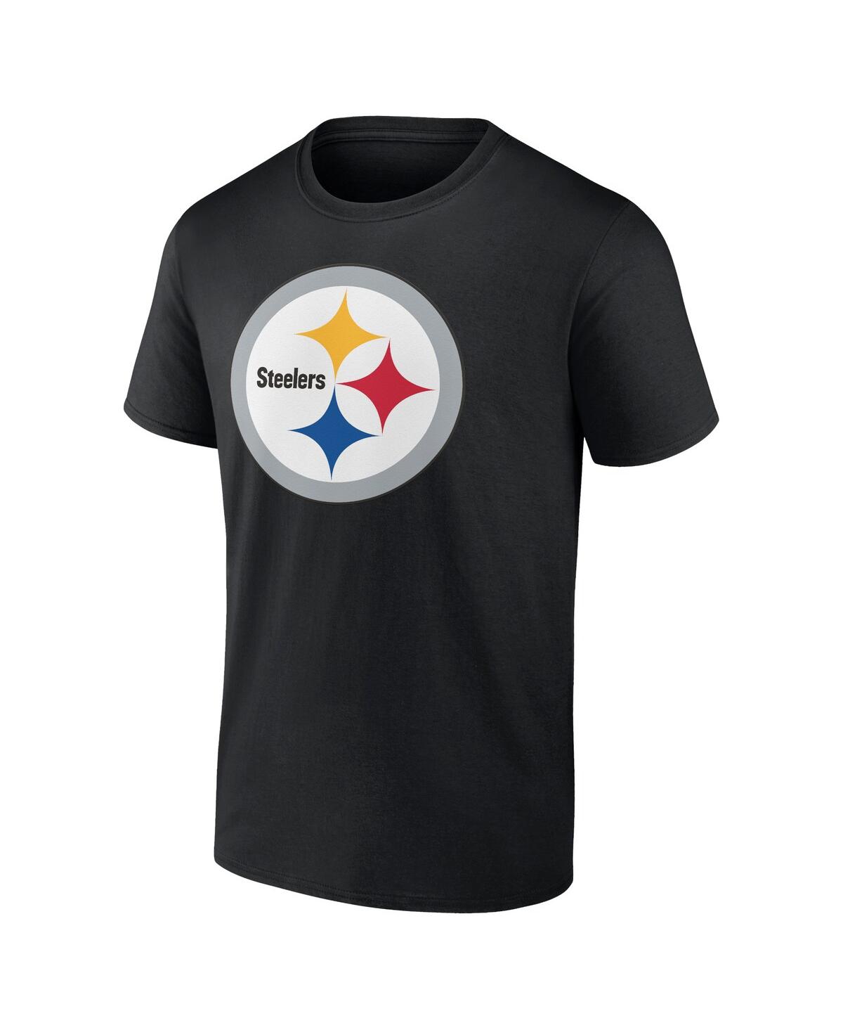 Fanatics Men'sPittsburgh Steelers 1 Dad T-Shirt - Black