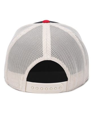 Men's Navy/Red NASA Back Range Trucker Adjustable Hat