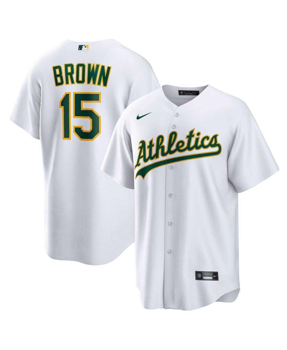 Nike Men's Seth BrownOakland Athletics Home Replica Jersey - White