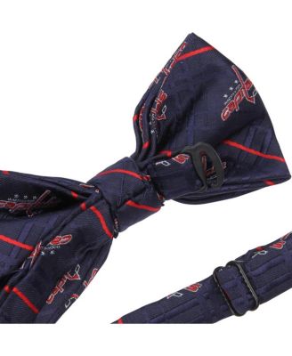 Men's Navy Washington Capitals Oxford Bow Tie