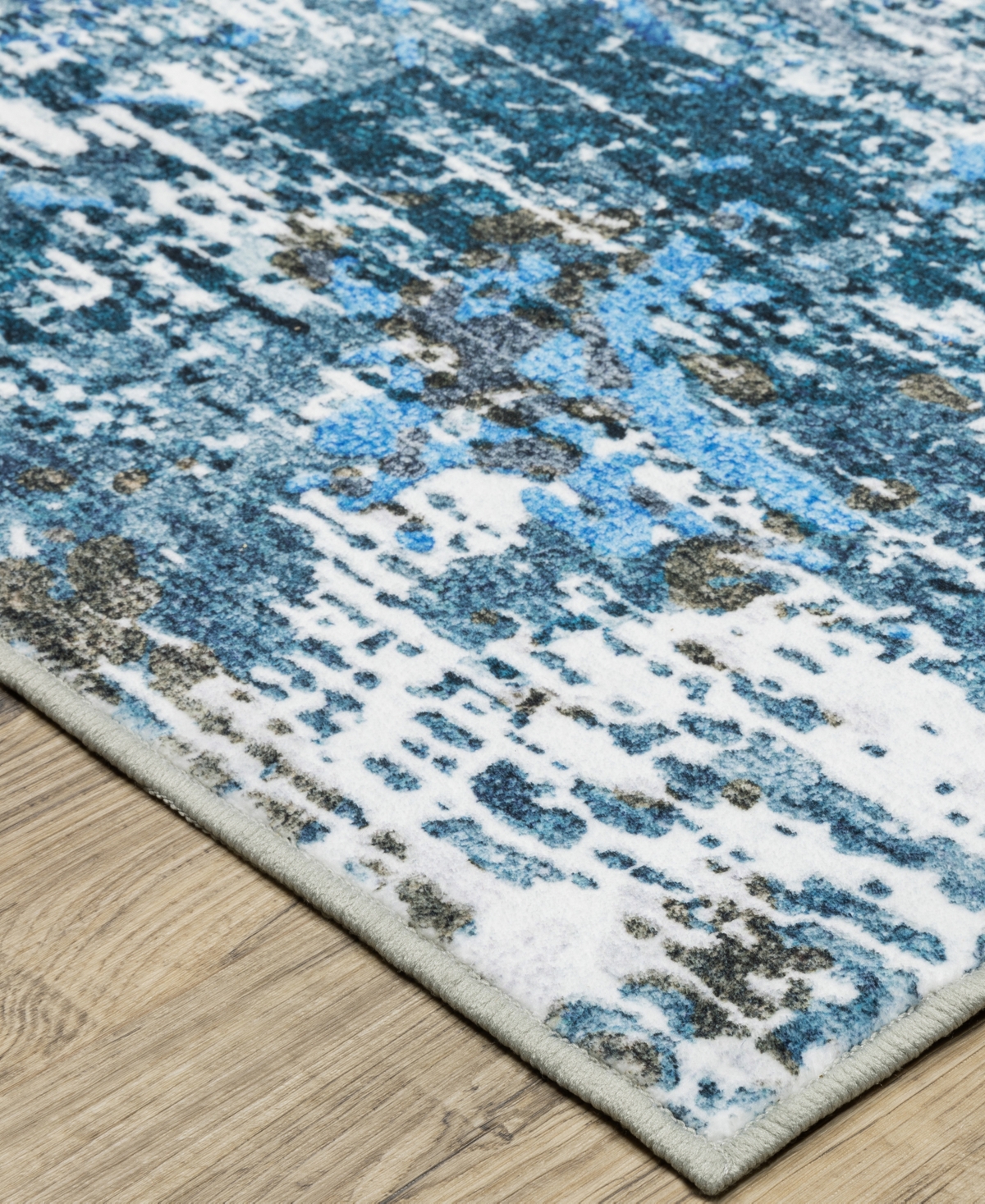 Oriental Weavers Sumter Washable Sum14 7'6x10' Area Rug In Blue