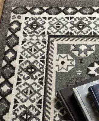 Oriental Weavers Raylan Rug Collection In Gray