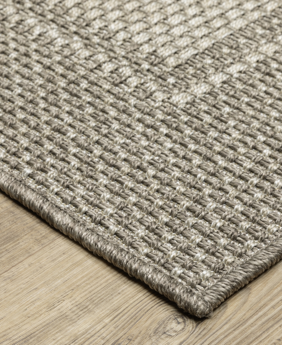 Oriental Weavers Caicos Ca03n 3'3x5' Area Rug In Charcoal