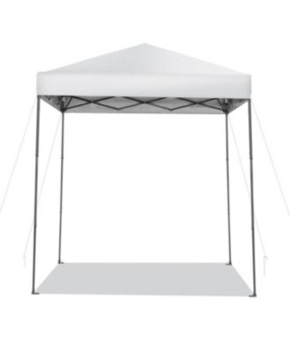 6.6 x 6.6 Feet Outdoor Pop-up Canopy Tent with UPF 50+ Sun Protection