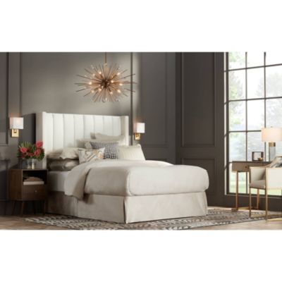 Leala Modern Accent Table Lamp 21" High Faux Marble Gold Metal White Drum Shade for Bedroom Living Room Bedside Nightstand Office