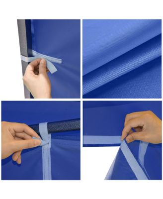 1080D 120g Privacy Sidewall UV30+ Fits 10x10ft Canopy Gazebo 2 Pieces