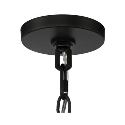 Clara Black Soft Gold Iron Pendant Chandelier 26 1/2" Wide French Amber Crystal 5-Light Fixture for Dining Room House Home Foyer Entryway Kitchen Bedroom Living High Ceiling