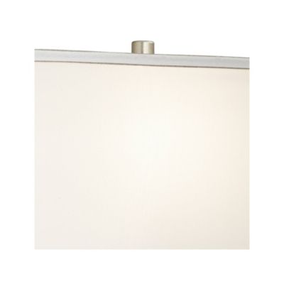 Evan Modern Table Lamps 28 1/2" Tall Set of 2 Brushed Nickel with USB Charging Port White Rectangular Shade for Bedroom Living Room House