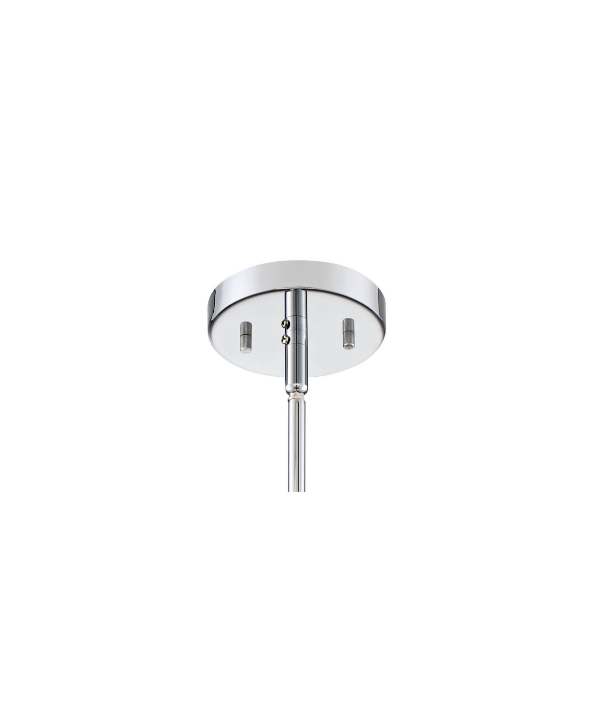Possini Euro Design Juliette Chrome Mini Pendant Lighting Fixture 7 3/4