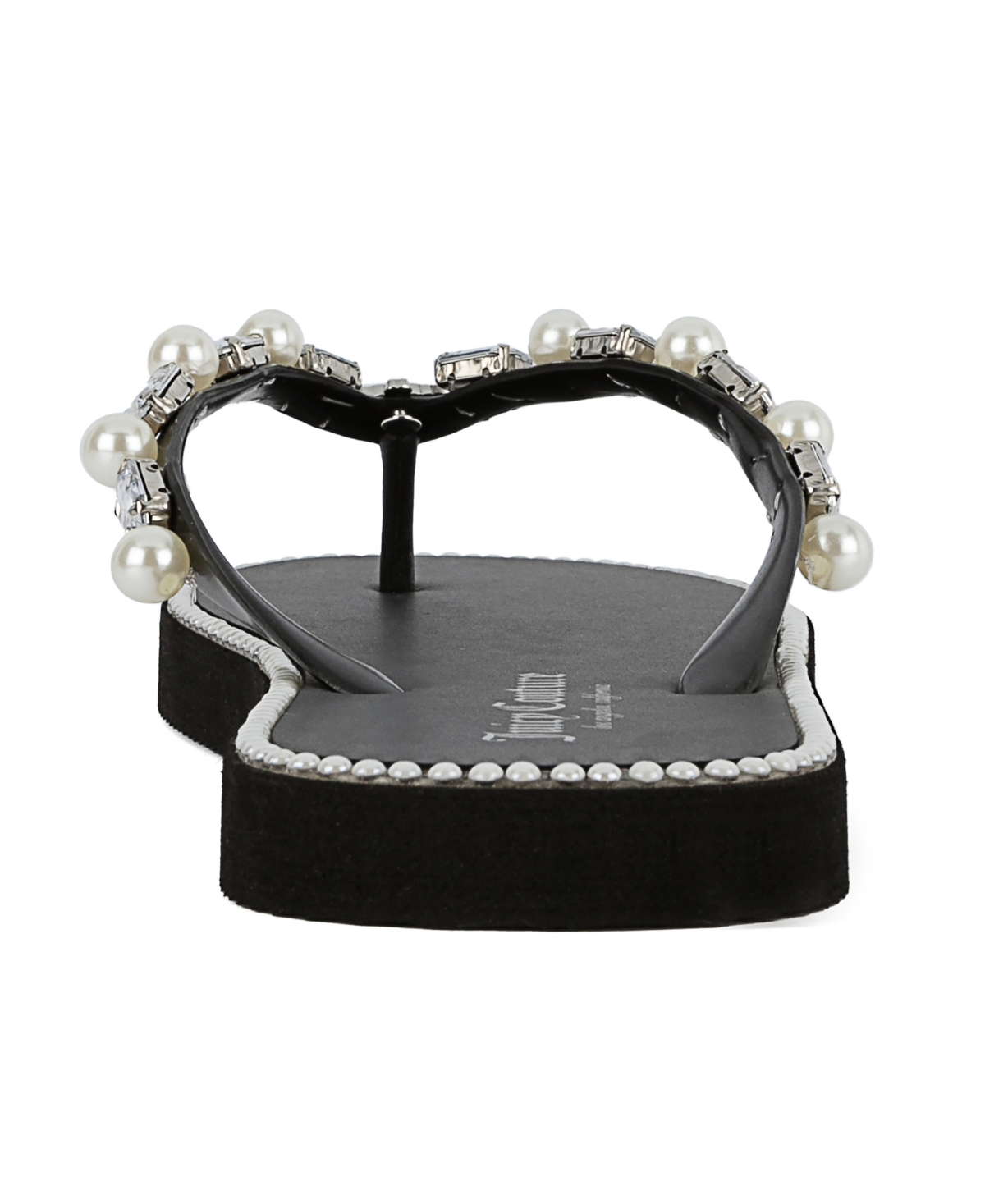 Juicy Couture Women's Sade 2 Embellished Flip Flop Sandals