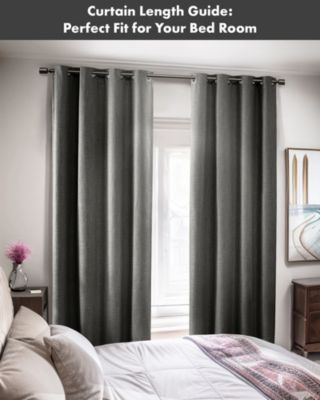 Maya Heathered Blackout Curtain 1 Panel for bedroom, Grommet top fit up to 1.25 inches rod Single Curtain Panel for Living Room, Width 50 length 54 inches, Pitch Black Ambiance navy 1 Window Panel