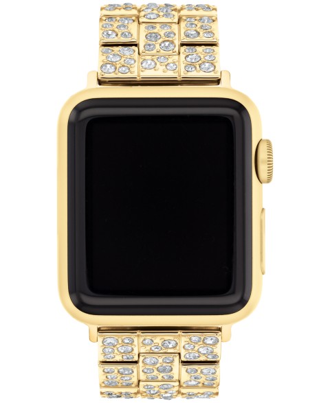 COACH Women's Gold Stainless Steel Bracelet for Apple Watch 38mm, 40mm, 41mm