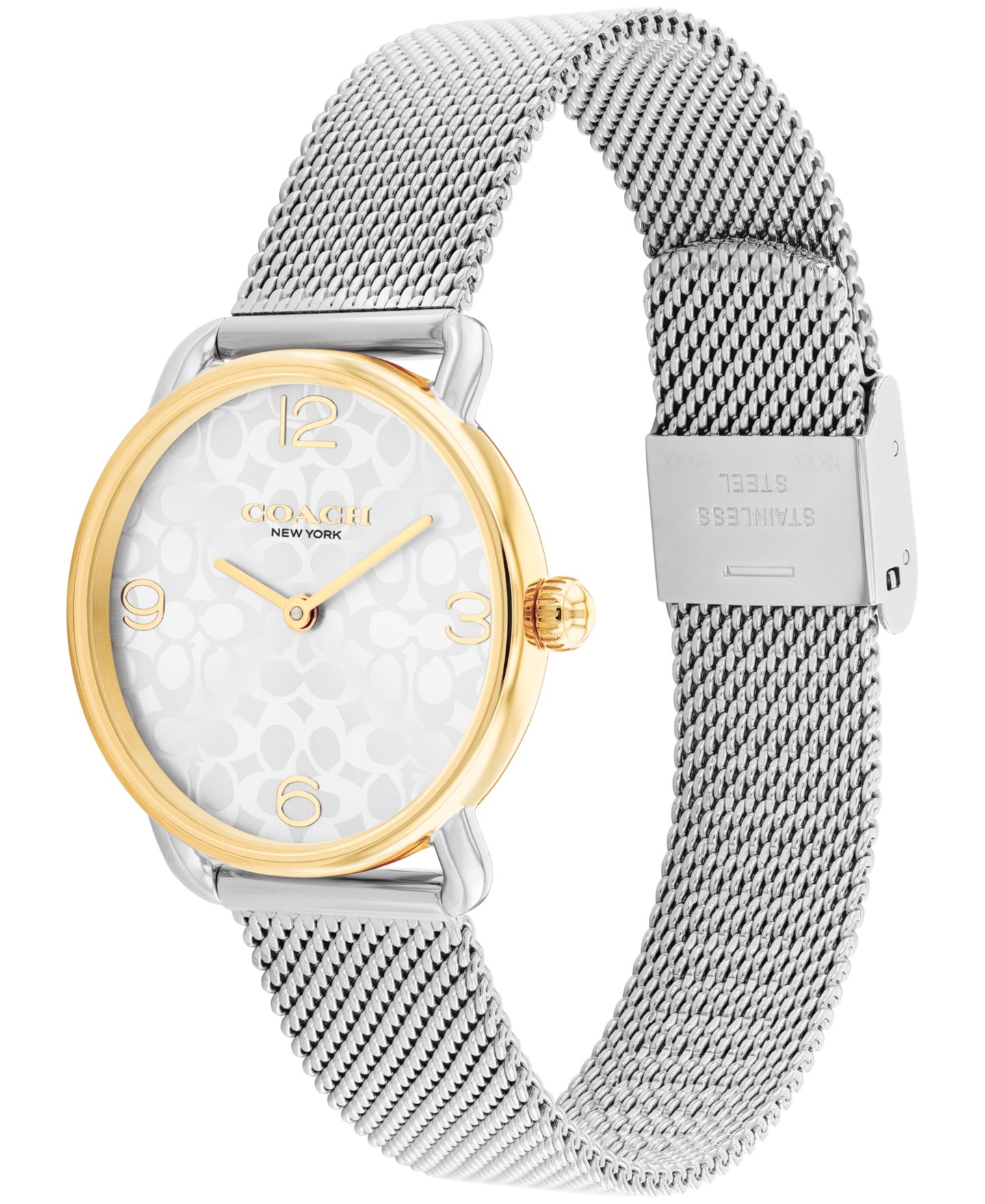 Женские часы COACH Two-Tone Elliot Stainless-Steel Watch Set 28mm — фото 3