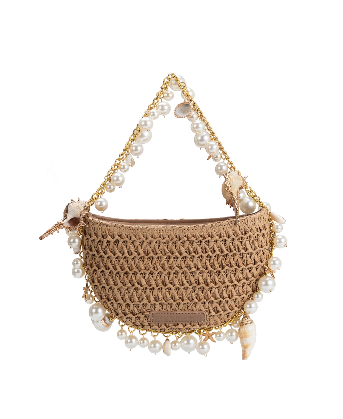 Melie Bianco Women's Isla Zipper Handbag In Lime