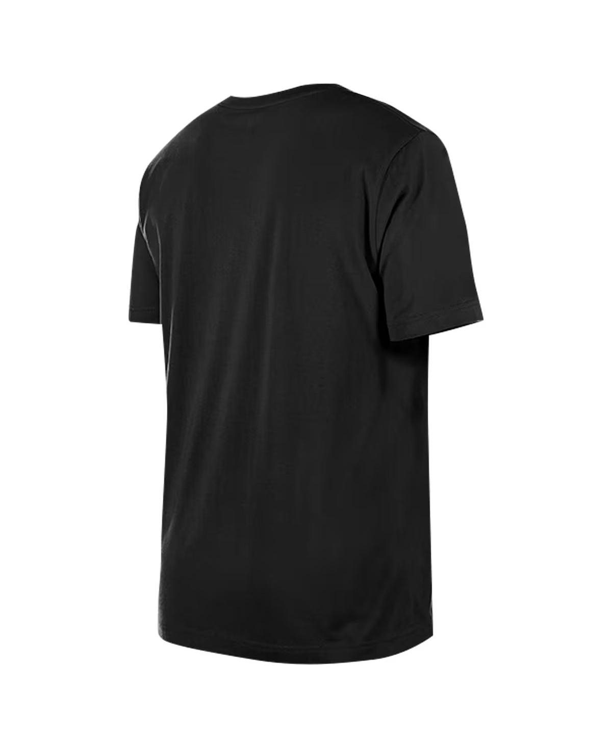 NEW ERA MEN'S BLACK CHICAGO CUBS SUGAR SKULLS T-SHIRT 