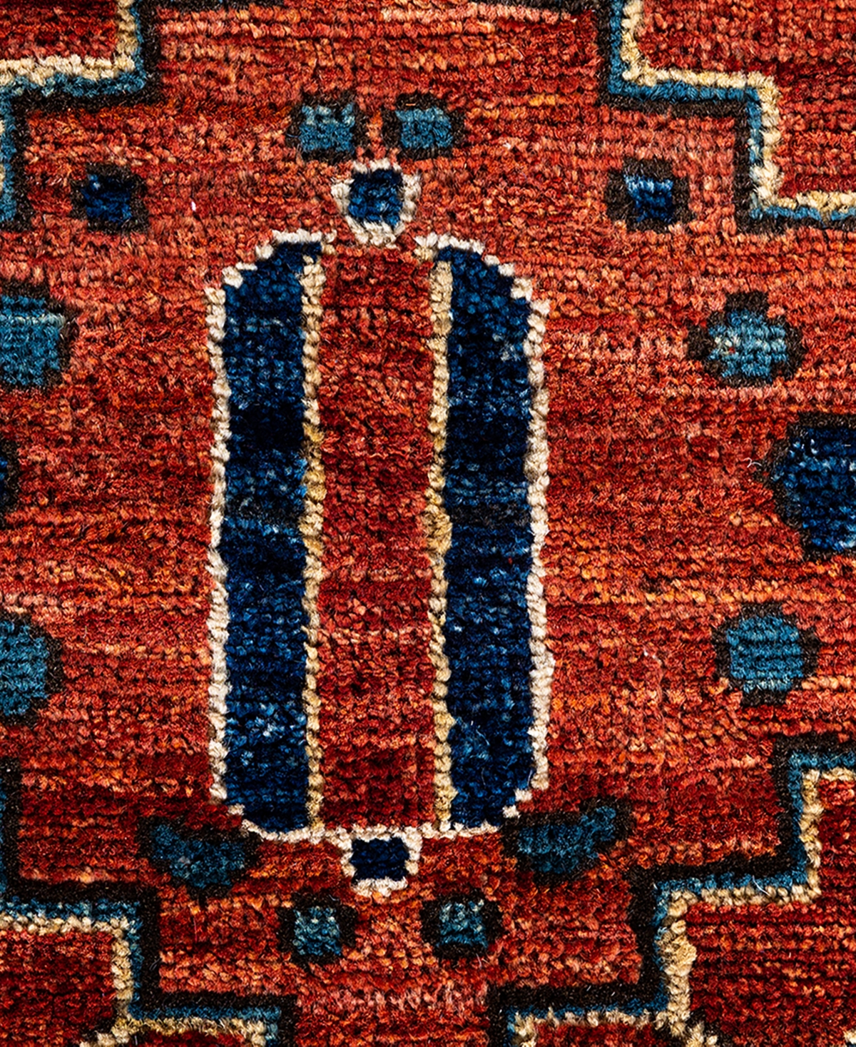Adorn Hand Woven Rugs Serapi 6'x9'2" Area Rug In Red