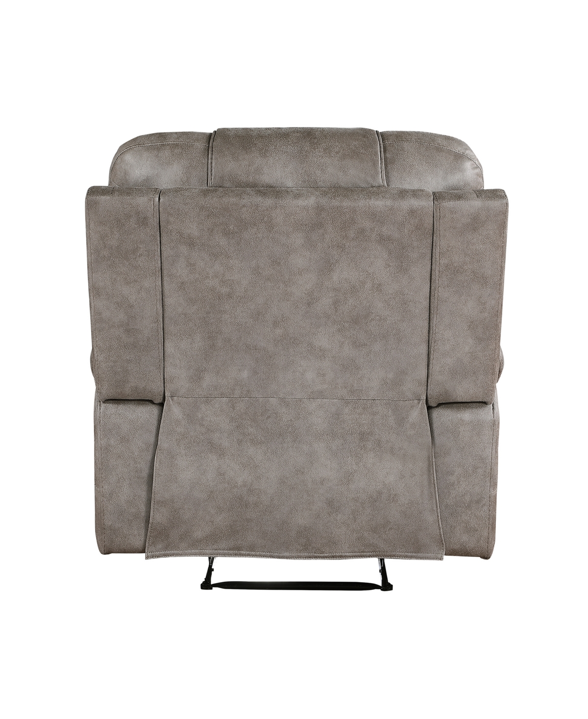 Homelegance White Label Gabi 40" Reclining Chair In Grayish Brown