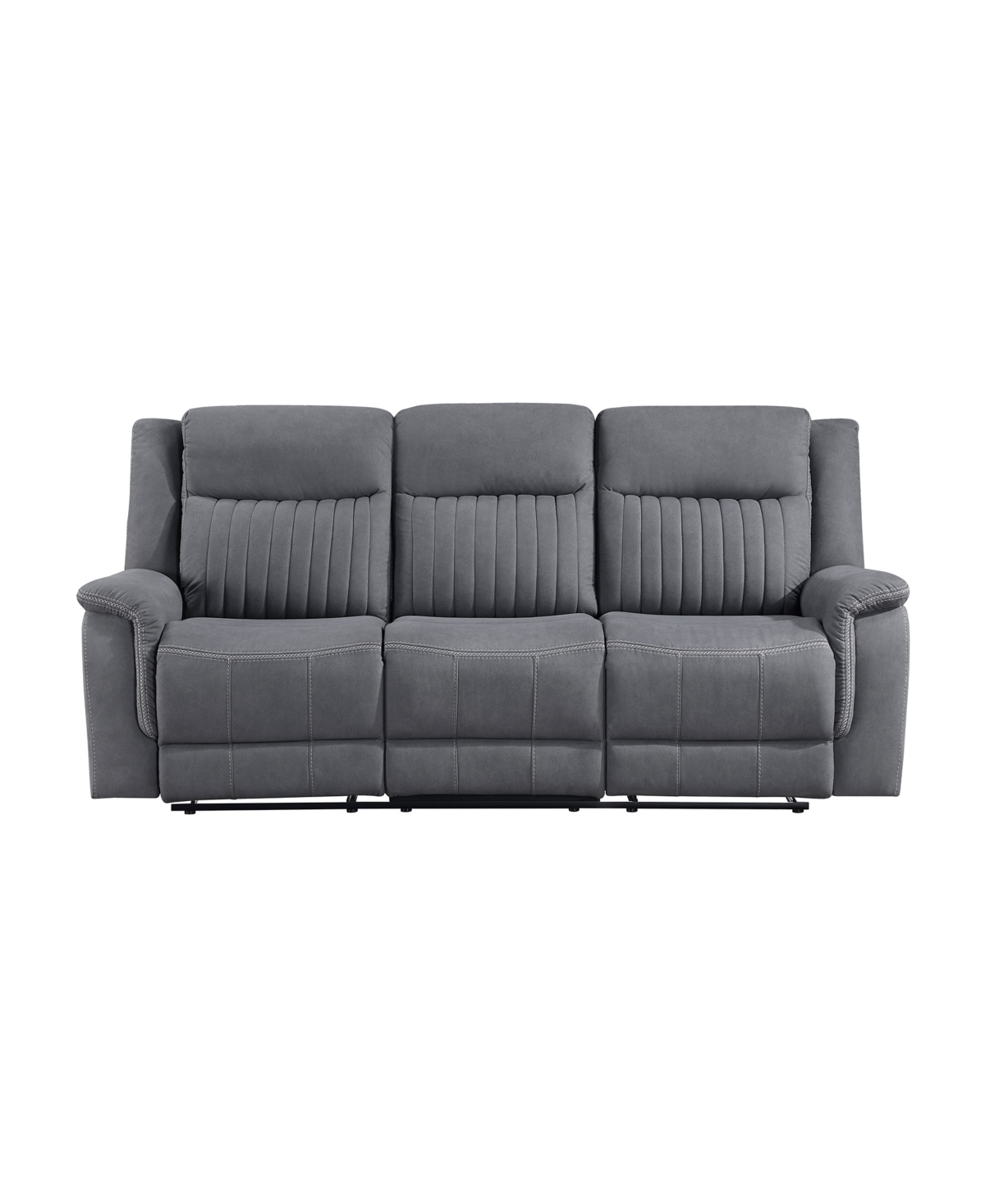 HOMELEGANCE WHITE LABEL MAGNUS 86" DOUBLE RECLINING SOFA 