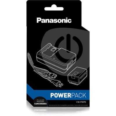 VW-PWPK Rechargeable Battery and Charger Travel Pack for Select Camcorders