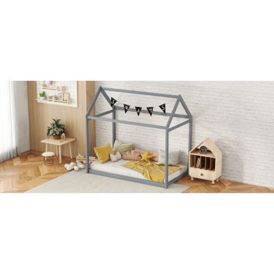 Streamdale Twin Size Wooden House Bed