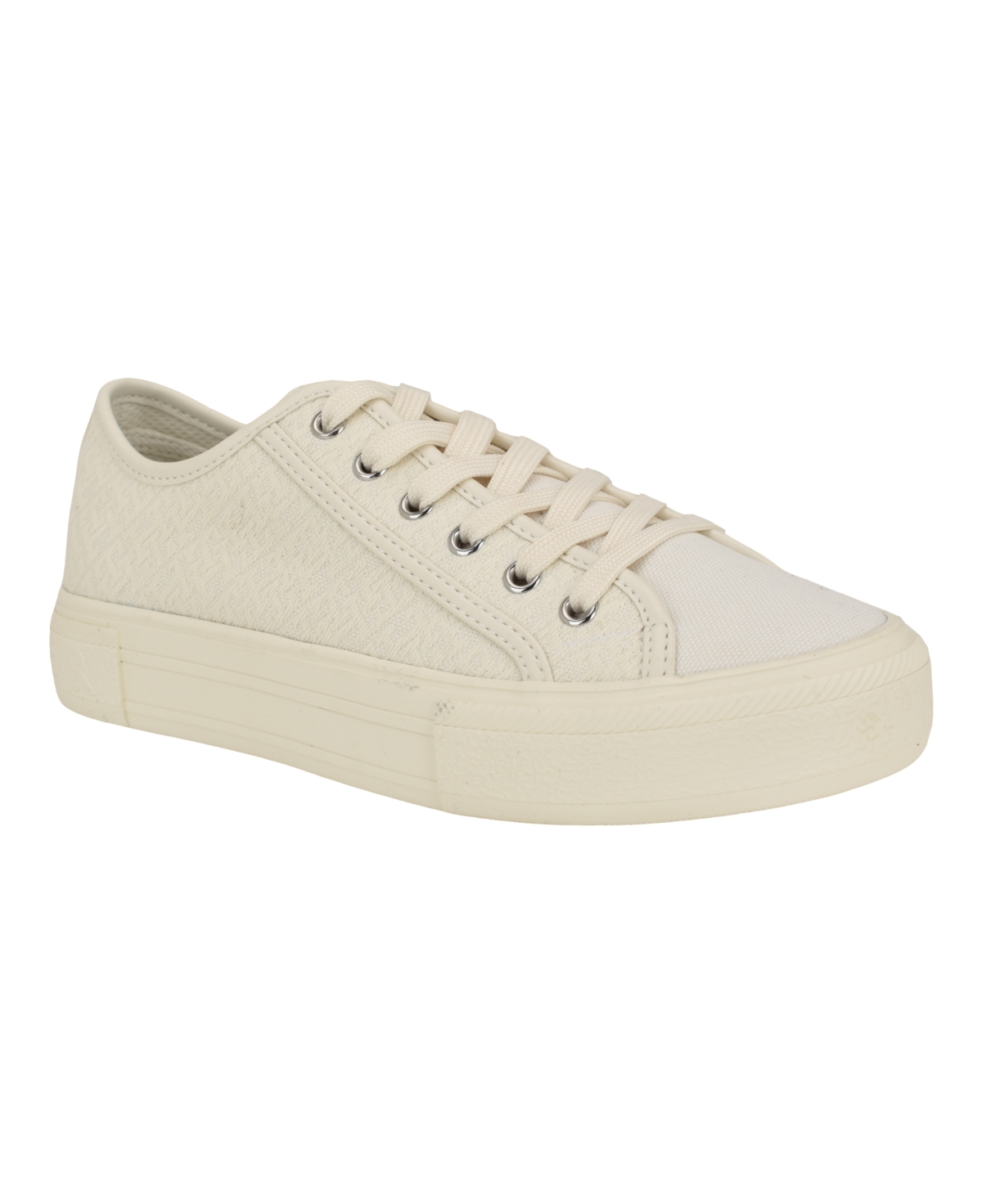 Women's Aquila Lace Up Sneakers - Ivory Logo