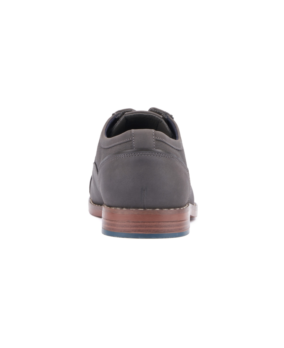 Reserved Footwear Men's Asher Oxford Casual Shoe In Charcoal