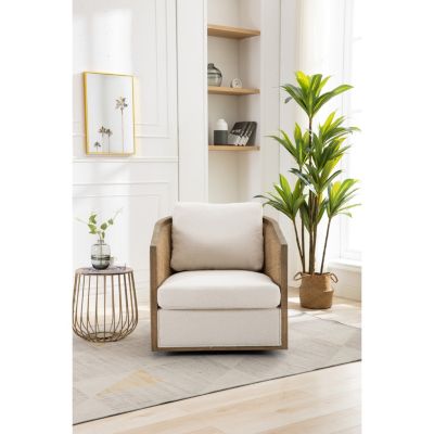 Streamdale Cozy Swivel Barrel Chair