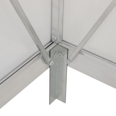 Greenhouse Aluminum, Polycarb, Vent, Door