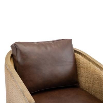 Swivel Barrel Accent Chair, 360