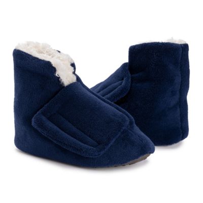 Men's Softones By Adjustable Shearling Bootie Slippers