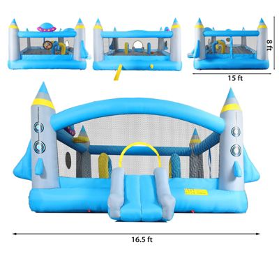 Streamdale Bouncer With Blower - 198" X 180" Play Area, 96" Tall