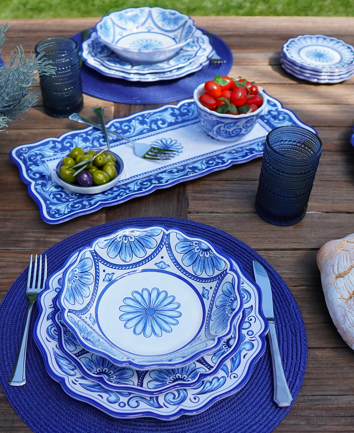 Certified International Veranda 12 Pc Dinnerware Set, Service For 4 In Miscellaneous