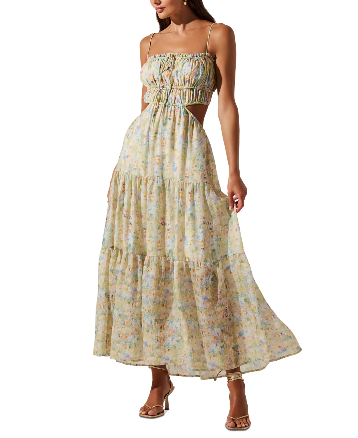 strapless open back dress ASTR Santorini Dress – Dales Clothing for Men and Women main image 0