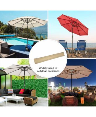 Outdoor Patio Umbrella Protective Cover Bag Polyester UV Resistance 9 to 13 Ft