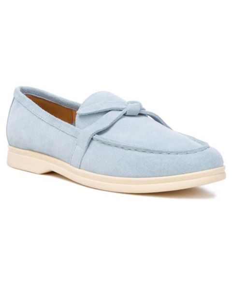 Женские туфли Rag & Co Nautica Suede Knot Detailed s, цвет: Синий