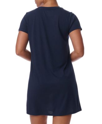 Women's Short-Sleeve Crewneck Sleepshirt
