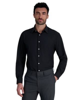 Haggar - Men's Classic-Fit Smart Wash Dress Shirt